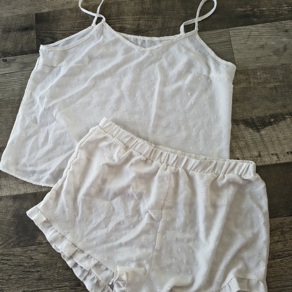White Women's Sleepwear Set